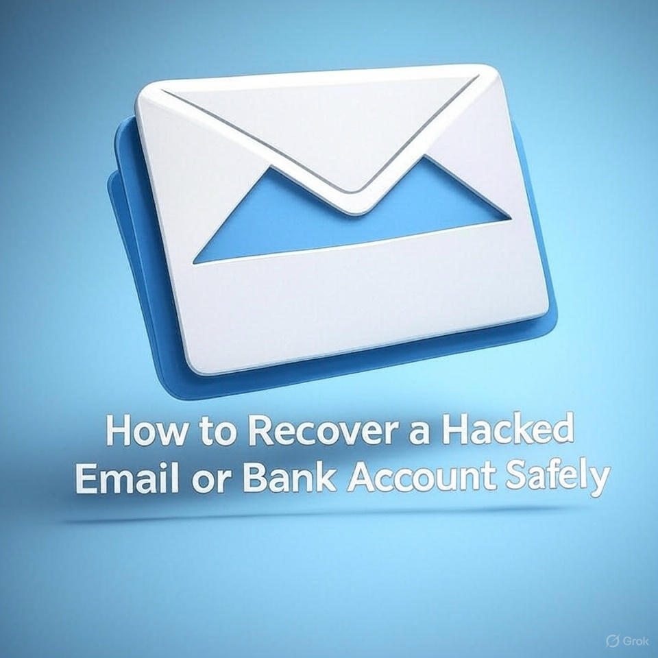 How to Recover a Hacked Email or Bank Account Safely